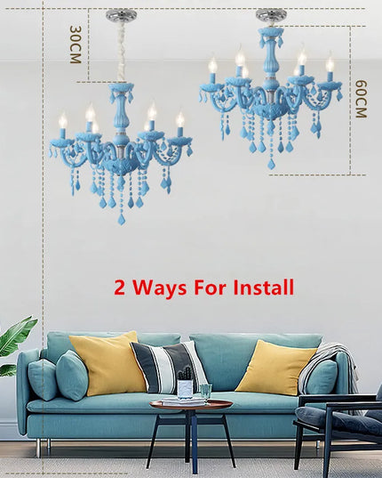 Modern chandelier lighting for Kitchen Bedroom Diningroom Livingroom lampadario Indoor home decor Lustre de cristal kroonluchter
