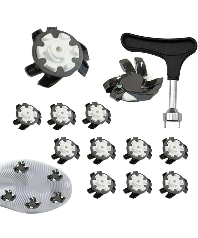 Golf Shoe Spikes Anti Slip Golf Shoe Cleat Stinger Screw Replacement Thread Spikes Cleats For Golf Boots Golf Shoe Accessories