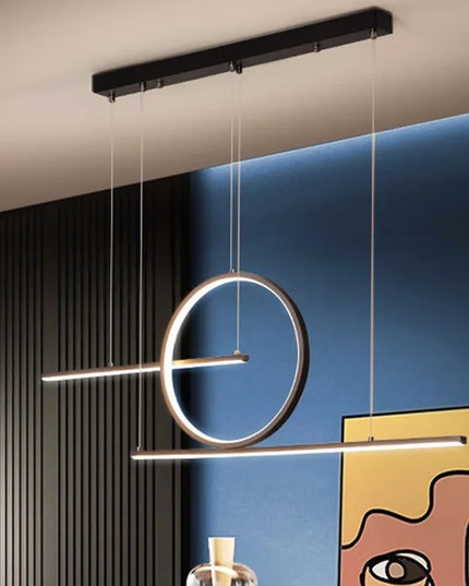 Modern LED Ceiling Chandelier Dining Table Indoor Lighting Chandeliers Kitchen Pendant Light Living Room Decoration Hanging Lamp