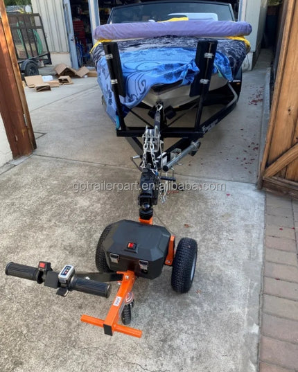 2000KG Electric Trailer Trolley Utility Tow Dolly for Easy Pulling for RV Camper Boat Trailer Customised Ball Size