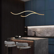 Modern Minimalist Led Chandelier Creative Personality Dining Room Bar Pendant Light Lighting Kitchen Hanging Lamp Lustre Fixture