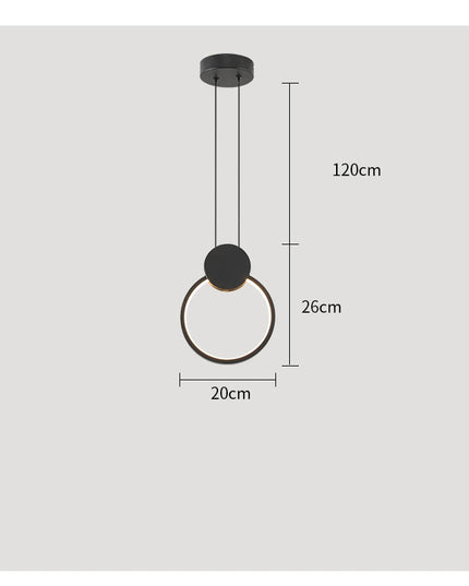 Modern Led Chandelier Gold Aluminum Luxury Pendant Lights For Living Room Bedroom Study Room K9 Crystal Decorative Lamps 90-260V