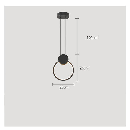 Modern Led Chandelier Gold Aluminum Luxury Pendant Lights For Living Room Bedroom Study Room K9 Crystal Decorative Lamps 90-260V