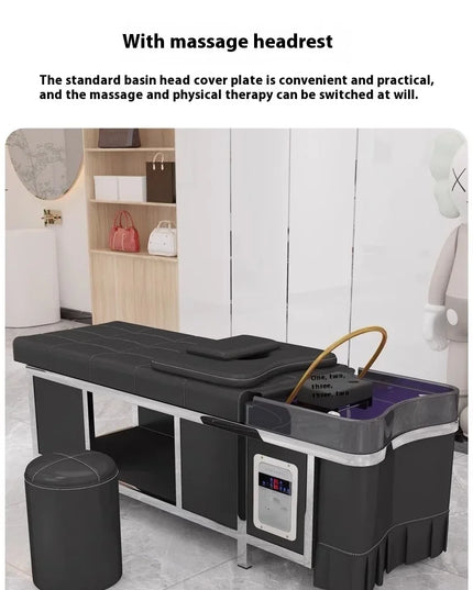 Ergonomic Lounge Shampoo Bed Portable Nordic Fashion Modern Hair Shampoo Bed Comfortable Trendy Cadeira De Barbearia Furniture