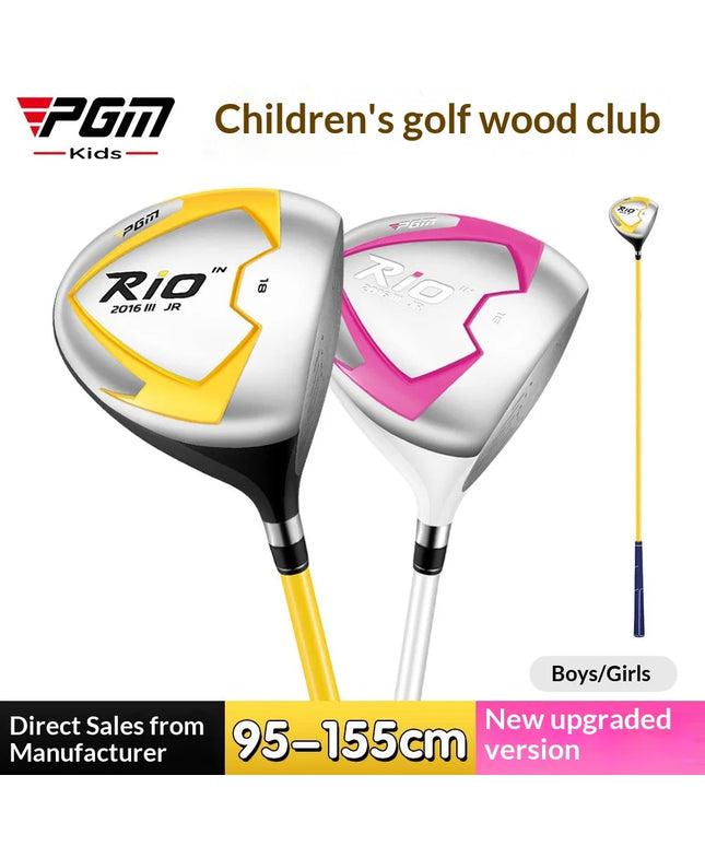 PGM Children's Golf Clubs - Large Volume 1 Wood for Kids, Boys, Beginners, Girls, Teenagers, Graphite Shafts JRMG017