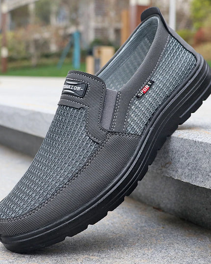 Men's Fashionable Solid Woven Knitted Running Shoes - Lightweight, Breathable and Non-Slip - Perfect Sports Shoes for Outdoor Activities