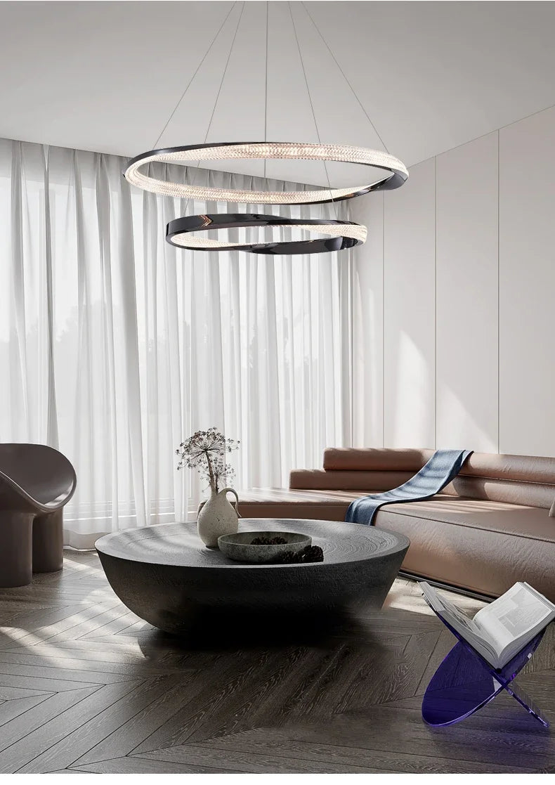 Modern Light Luxury Villa LED Chandelier Italian Art Living Room Hotel Restaurant Kitchen Home Decoration Lighting Fixtures