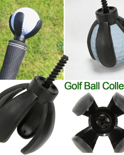 Golf Ball Pick Up Clip Tool Retriever Durable Back And Knee Saver Claw Grabber Screw-On Putter Tool Kit Golfer Grip  Accessories