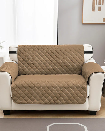 Sofa Covers Waterproof Sofa Slipcovers 1/2/3/4 Seater Non Slip Cover for Kids Pets Washable Sofa Protector with Elastic Strap