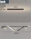 A-100cm Black / Cold Light
