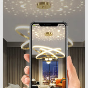 Modern led dining room chandeliers simple ring chandelier living bedroom Lights home indoor lighting decorative Pendant Lamps