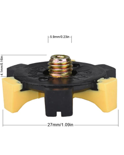 30pcs Soft Golf Shoe Spikes Metal Thread Studs Replacement Fit Golf Spike With Wrench Tool