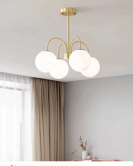 Modern E27 LED Chandelier Light  For Living Room Bedroom Dining Table Kitchen Study Ceiling Pendant Lamps Lustre Home Decoration