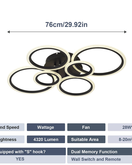 Modern LED Ceiling Chandelier Lighting For Home Living Study Room Bedroom Ceiling lamp Indoor Lighting decoration Lamps