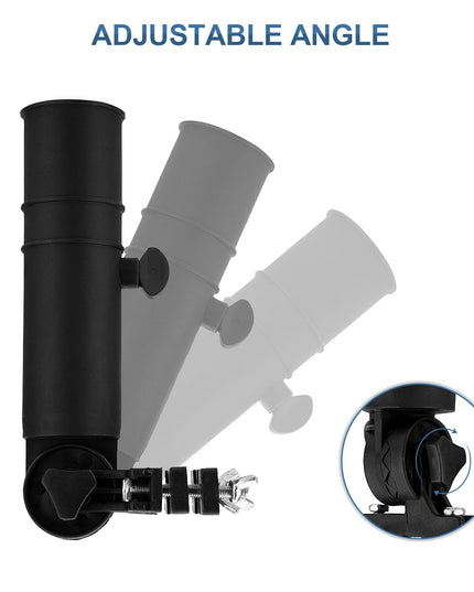 Golf Trolley Umbrella Holder Umbrellas Stand Black for Golf Cart Handles