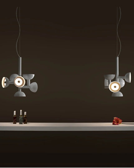 Postmodern chandelier Restaurant Creative danish designer light  Living Room Simple LED Indoor bedroom aesthetic lights