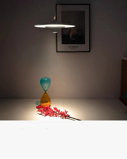 Modern Restaurant LED Chandelier Ceiling Pendant Light Dining Table Hanging Lamp Home Decor 1 Head UFO Indoor Lighting Fixture