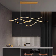 Modern Minimalist Led Chandelier Creative Personality Dining Room Bar Pendant Light Lighting Kitchen Hanging Lamp Lustre Fixture