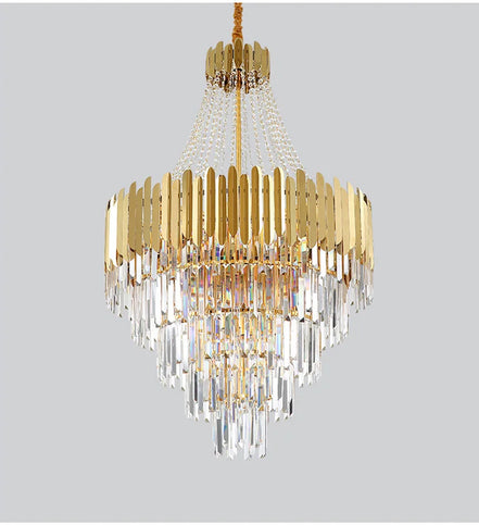 Modern Chandeliers for Living Room Chandelier Luxury Crystal Chandelier Ceiling Lights Lustre Salon Loft Pendant Lighting Lamps