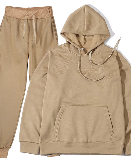 Men's Sports Suits Fashion Tracksuit Women Hoodies + Pants Two Pieces Sets Running Casual Sweatshirts Sweatpants Men's Clothing