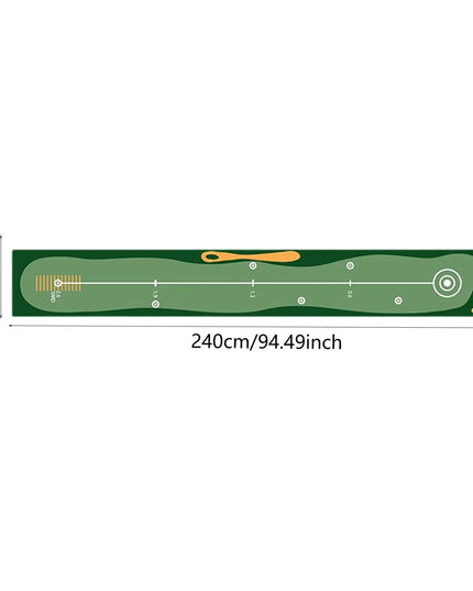 Golf Putting Indoor Golf Hitting Mat Green Mat Golf Practice Training Aid Equipment for Home Outdoor Backyard Golf Practice