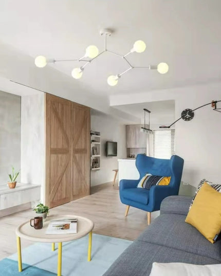 Modern Loft LED Chandelier Light Tree Branch Chandelier Lamp Decorative Chandelies Ceiling Hanglight for Kitchen Living Room