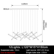 Modern Home Decoration Led Ceiling Chandelier Kitchen Stairs Lighting Lamp Living Room Decor Designer Chandeliers Dining Loft