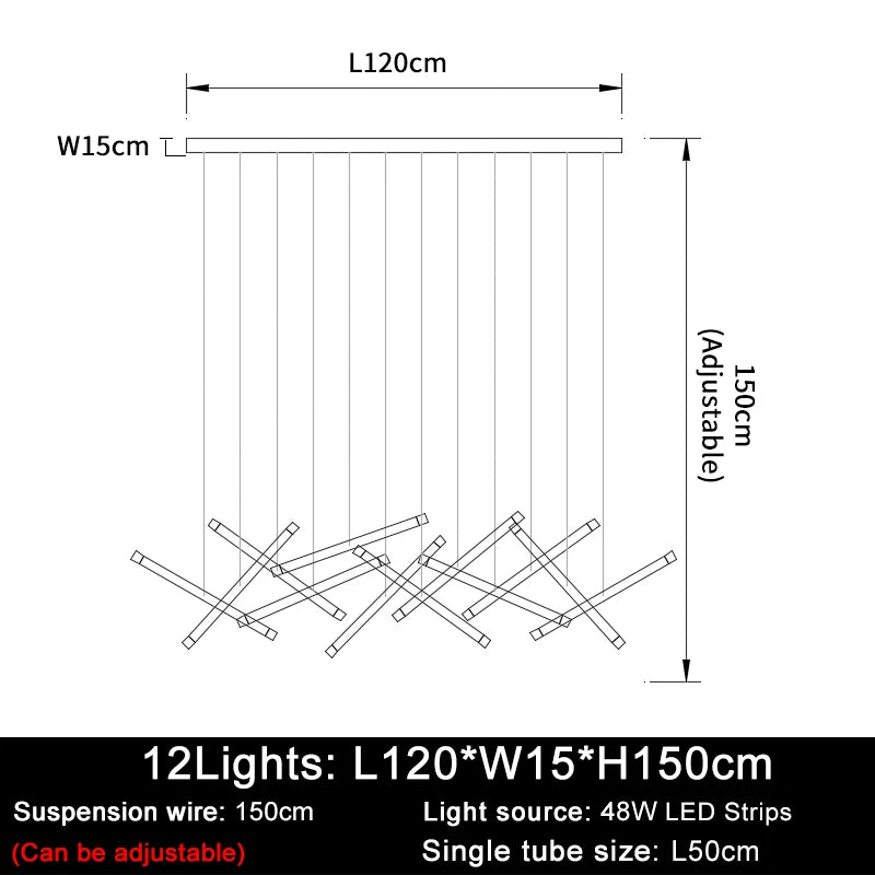 Modern Home Decoration Led Ceiling Chandelier Kitchen Stairs Lighting Lamp Living Room Decor Designer Chandeliers Dining Loft