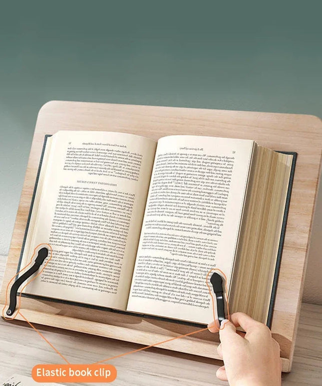 Adjustable Reading Rest Tablet Cook Home Study Room Book Holder Foldable Stand