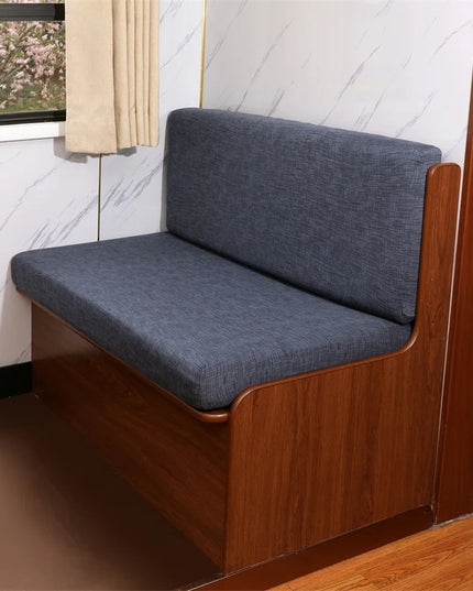 2pcs/set Elastic RV Dinette Cushions Covers Floral Print Spandex Armless Sofa Cover Camper Car Bench Cover Furniture Protector