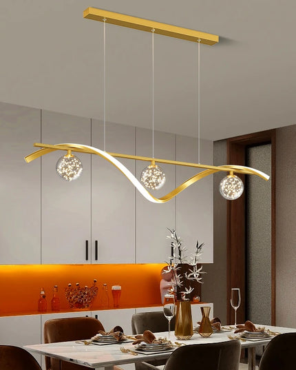 New Modern Led Chandelier For Living Room Dining Room Kitchen Ceiling Pendant Lights Nordic Minimalist Dining Tables Lamps