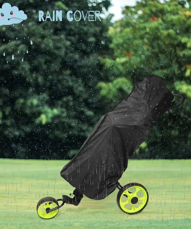 Rain Cover For Golf Bag Oxford Waterproof Rain Push Cart Heavy Duty Club Bags Raincoat Great For Golfer At Outdoor Golf supplies