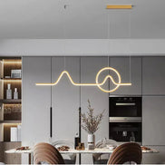 Modern LED Ceiling Chandelier Dining Table Indoor Lighting Chandeliers Kitchen Pendant Light Living Room Decoration Hanging Lamp