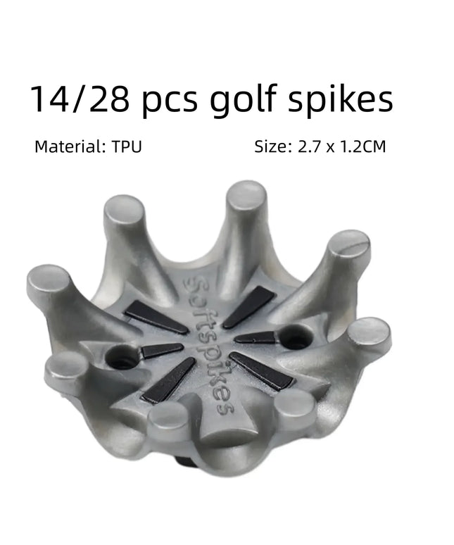 Golf Accessories Newest Reliable Useful Durable Golf Spikes 14/28 Pcs 2.7X1.2CM Cleats Fast-Wist For FootJoy Shoes Spikes Studs