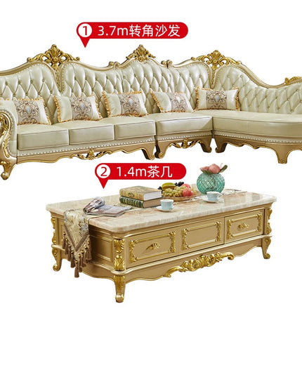 Comfortable Recliner Sofas Family Cushion Elegant Double Sofa Bed Vintage Multifunctional Woonkamer Banken Home Furniture