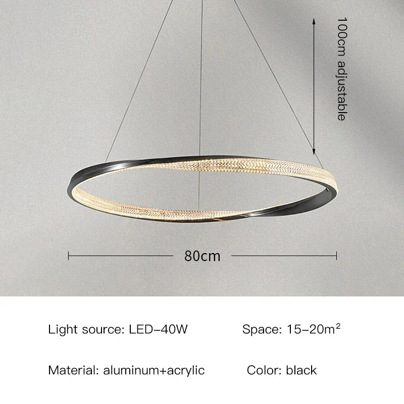 Modern Light Luxury Villa LED Chandelier Italian Art Living Room Hotel Restaurant Kitchen Home Decoration Lighting Fixtures