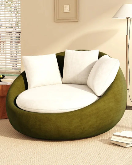 Gaming Puffs Living Room Sofas Pouf Velvet Modern Children Living Room Sofas Individual Curved Tumbonas Playa Trendy Furniture