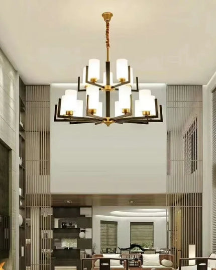 Modern Modern Led Chandelier Nordic Living Room Lamp Retro Simple Dining Room Decoration Iron Art LED Hanging Lamps Pendant Ligh