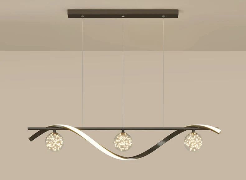 New Modern Led Chandelier For Living Room Dining Room Kitchen Ceiling Pendant Lights Nordic Minimalist Dining Tables Lamps