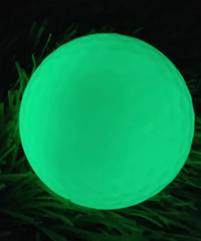 3/5pcs Luminous Night Golf Ball Bright Luminous Balls Glow in The Dark Fluorescent Golf Ball for Training Hitting Practice Women