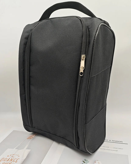 Portable Golf Shoe Bag Oxford Cloth Shoe Carrier Bags Breathable Lightweight Golf Handbag Dustproof Football Tennis Shoe Bag