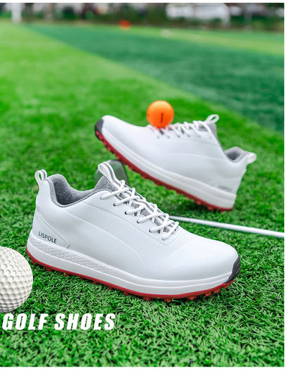 2025 Comfortable Golf Shoes Men Big Size 39-48 Professional Golf Spikeless Sneakers Non-Slip Waterproof Golfer Walking Footwear