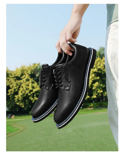 Golf Shoes For Men 2024 New White Professional Waterproof Non-slip Spikeless Outdoor Leisure Walking Training Golfer Sneakers