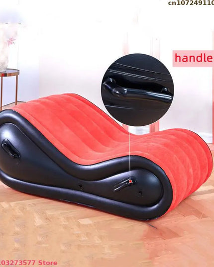 Modern Inflatable Sofa Bed for Travel And Camping - Folding Outdoor Garden Furniture Comfortable Living Room Decor