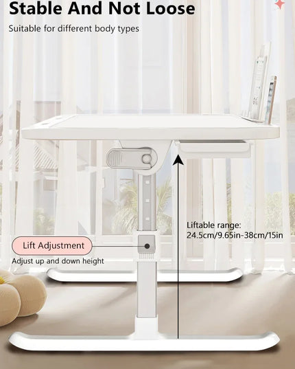 Computer Desk Bed Top Desk Adjustable Folding Simple Home Bedroom Sitting Floor Bay Window Laptop Office Small Desk Board