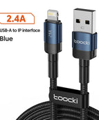 USB A to L Blue