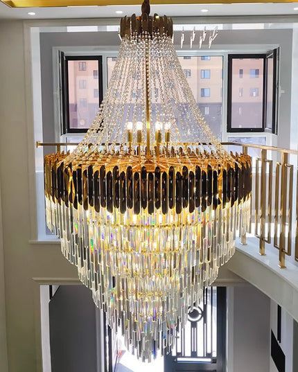 Modern Chandeliers for Living Room Chandelier Luxury Crystal Chandelier Ceiling Lights Lustre Salon Loft Pendant Lighting Lamps