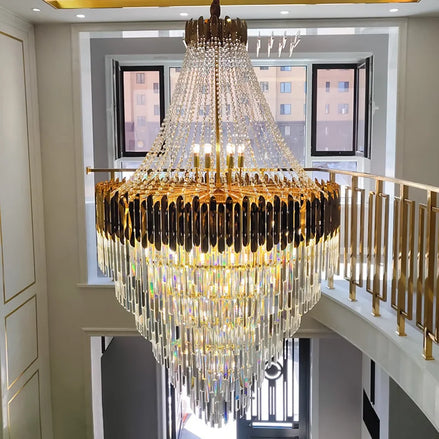 Modern Chandeliers for Living Room Chandelier Luxury Crystal Chandelier Ceiling Lights Lustre Salon Loft Pendant Lighting Lamps