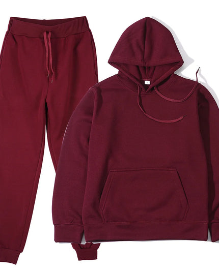 Men's Sports Suits Fashion Tracksuit Women Hoodies + Pants Two Pieces Sets Running Casual Sweatshirts Sweatpants Men's Clothing