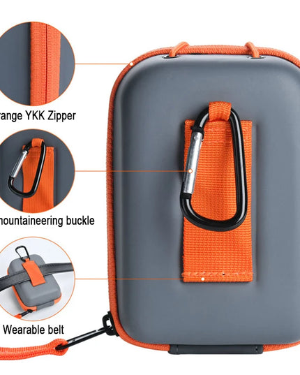 Golf Bag Golf Rangefinder Organizer Portable Golf PU Laser Rangefinder Pouch Instrument Shockproof Golf Portable Waist Packs